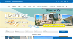 Desktop Screenshot of habitatimobiliaria.com